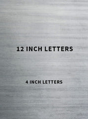 Reporting Marks (Diecut) - Letters Only