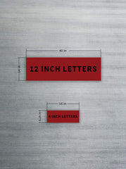 Reporting Marks - Letters Only