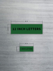 Reporting Marks - Letters Only