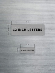 Reporting Marks - Letters Only