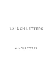 Reporting Marks (Diecut) - Letters Only