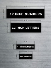 Reporting Marks - Letters & Numbers