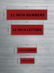 Reporting Marks - Letters & Numbers