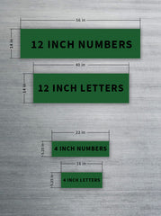 Reporting Marks - Letters & Numbers