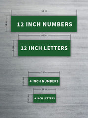 Reporting Marks - Letters & Numbers