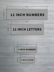 Reporting Marks - Letters & Numbers