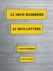Reporting Marks - Letters & Numbers