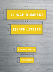 Reporting Marks - Letters & Numbers
