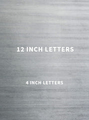 Reporting Marks (Diecut) - Letters Only