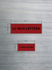 Reporting Marks - Letters Only