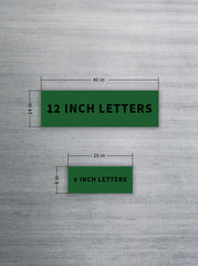 Reporting Marks - Letters Only