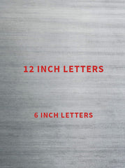 Reporting Marks (Diecut) - Letters Only