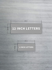 Reporting Marks - Letters Only