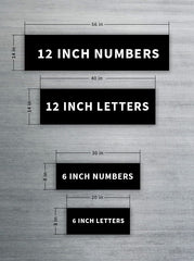 Reporting Marks - Letters & Numbers