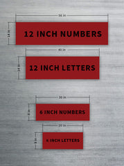 Reporting Marks - Letters & Numbers