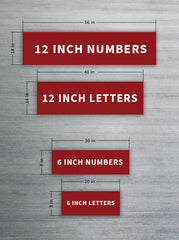 Reporting Marks - Letters & Numbers