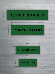 Reporting Marks - Letters & Numbers