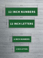 Reporting Marks - Letters & Numbers