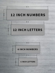 Reporting Marks - Letters & Numbers