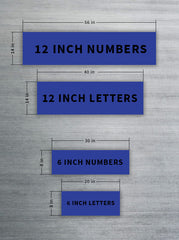 Reporting Marks - Letters & Numbers