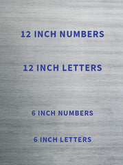 Reporting Marks (Diecut) - Letters & Numbers
