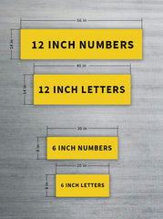 Reporting Marks - Letters & Numbers