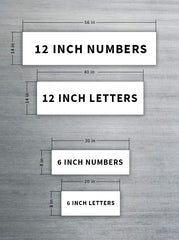 Reporting Marks - Letters & Numbers
