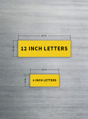 Reporting Marks - Letters Only