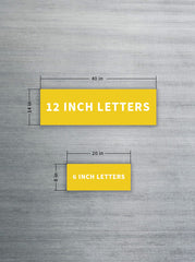 Reporting Marks - Letters Only