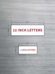 Reporting Marks - Letters Only