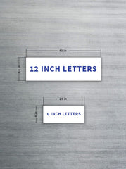 Reporting Marks - Letters Only