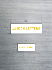 Reporting Marks - Letters Only