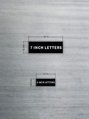 Reporting Marks - Letters Only