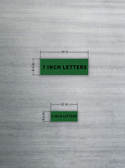 Reporting Marks - Letters Only