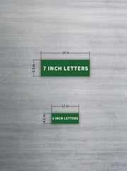 Reporting Marks - Letters Only