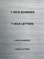 Reporting Marks (Diecut) - Letters & Numbers