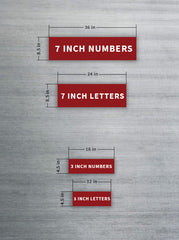 Reporting Marks - Letters & Numbers
