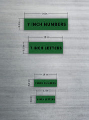 Reporting Marks - Letters & Numbers