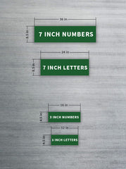 Reporting Marks - Letters & Numbers
