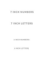 Reporting Marks (Diecut) - Letters & Numbers