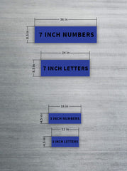 Reporting Marks - Letters & Numbers