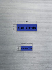 Reporting Marks - Letters Only