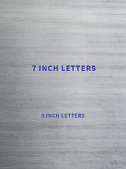 Reporting Marks (Diecut) - Letters Only