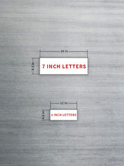 Reporting Marks - Letters Only