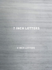 Reporting Marks (Diecut) - Letters Only