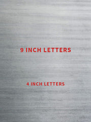 Reporting Marks (Diecut) - Letters Only