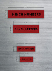 Reporting Marks - Letters & Numbers
