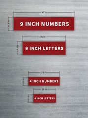 Reporting Marks - Letters & Numbers