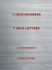 Reporting Marks (Diecut) - Letters & Numbers