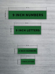 Reporting Marks - Letters & Numbers